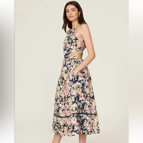 Something Navy Dress - Size Small- Worn Once - Picture 2 of 8